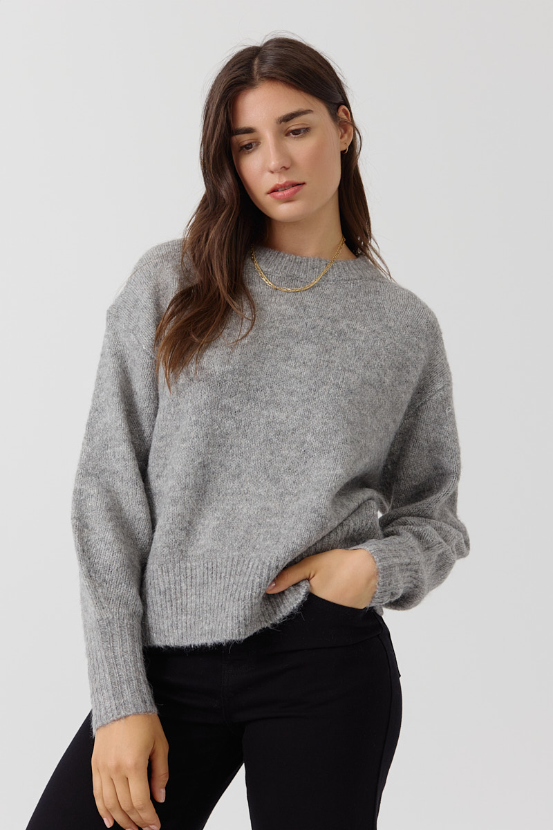 JERSEY HULDA COLOR GRIS